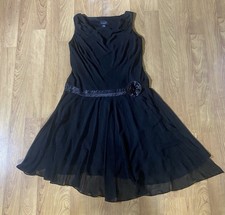 Abito da cocktail vintage nero