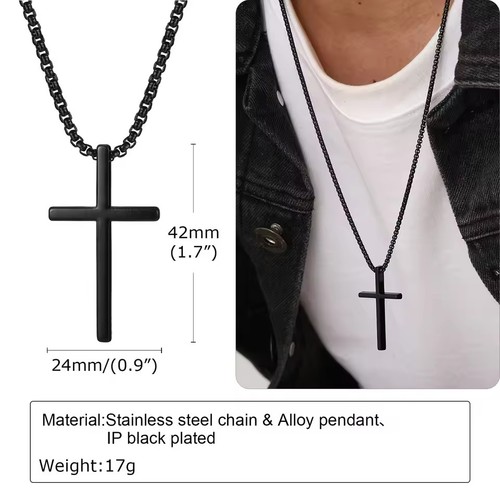Collana croce per uomo - collana, donna