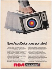 RCA Electronics Ad AccuColor