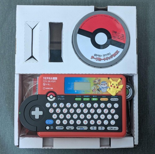 Pokemon tepra pdp1 - tepra, sr-pdp1