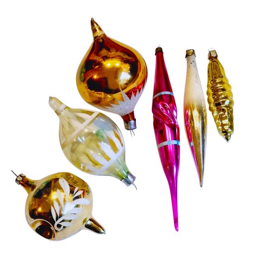 Ornamenti natalizi vetro