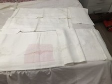 lenzuola matrimoniale Ricamate A Mano Sopra E Sotto Con Federe