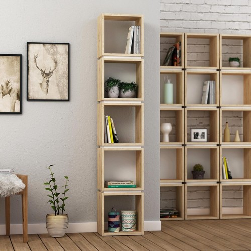 Libreria gaia legno x - gaia,
