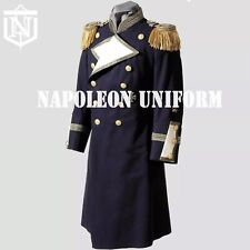 Cappotto lungo uomo blu navy