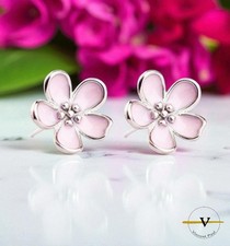 ORECCHINI DONNA FIORE ROSA