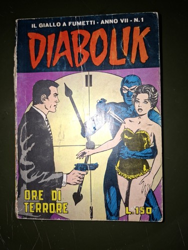 Diabolik anno vii - n.1, ore