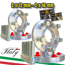 KIT 4 DISTANZIALI 12 mm + 16