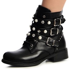 Stivali Da Donna Biker Worker