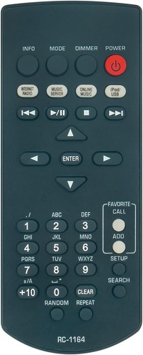 1164 telecomando sostituito - rc-1164,