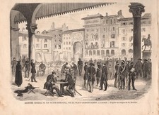 Stampa antica RISORGIMENTO il