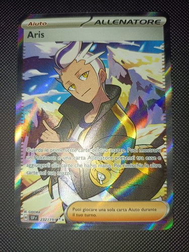 Carta pokemon aris - carta, 232/191