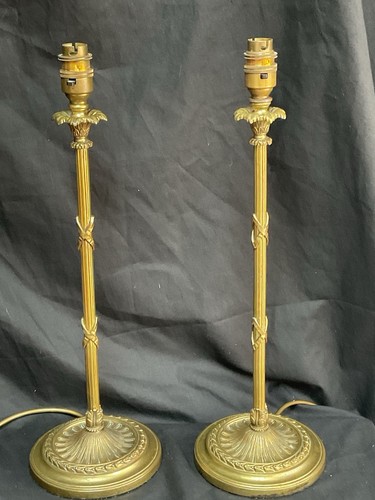 Pair vintage antique bronze - antique,