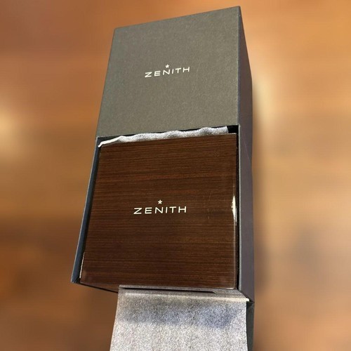Excellent zenith watch box - watch, w/