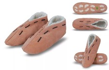 Pantofole in camoscio "Comfort
