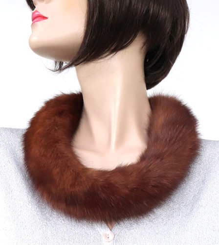Pelliccia sciarpa boa loop - pelliccia,