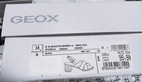 Scarpe geox donna colore nero - colore,