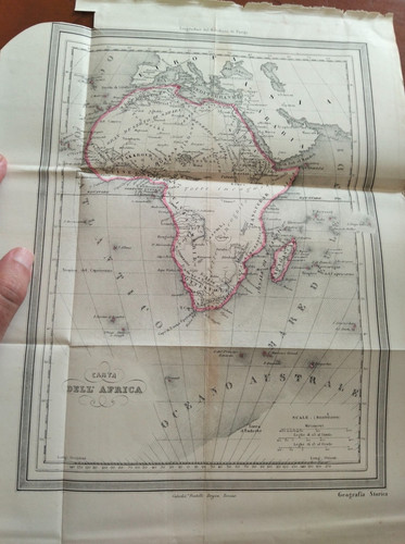 1857 litografia doyen carta - litografia,