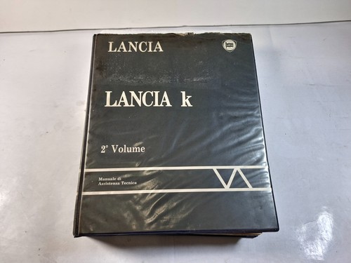 Manuale officina lancia - lancia, k