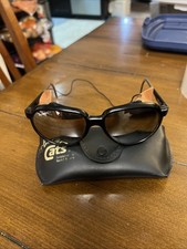 Specchio completo usato vintage B&L Ray Ban Cats 7000 vetro ghiacciaio nero G-31