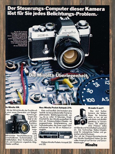 Minolta pubblicità - xe-1,