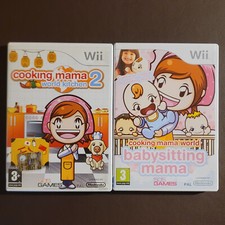 Lotto Cooking Mama 2 E Babysitting Mama Nintendo Wii Pal Ita