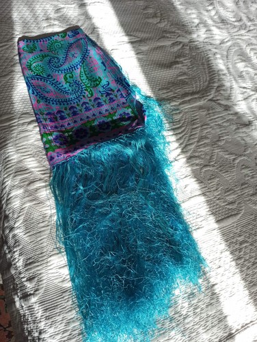 Sciarpa foulard turchese - sciarpa,