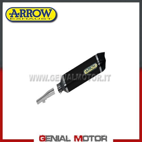 Terminale scarico racc - +, arrow