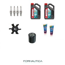KIT TAGLIANDO PER MOTORE FUORIBORDO YAMAHA F40 e F50 e F60 4 TEMPI - OLIO MOTUL