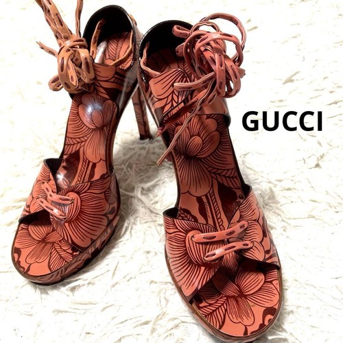 Gucci sandali con tacco - gucci,