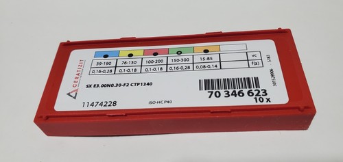 Inserto carburo pezzi - carburo, 10