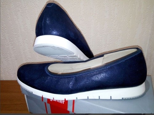 Donna geox tacchi - navy, nubuck