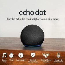 Echo Dot (Ultimo modello) | Altoparlante intelligente Wi-Fi e Bluetooth