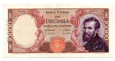 ITALIA - BANCONOTA DA 10.000