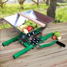 Tritatutto Manuale in Acciaio Inox, 7 Litri, Macina Mele e Uva