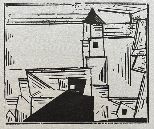 Lyonel feininger chiesa - lyonel, feininger,
