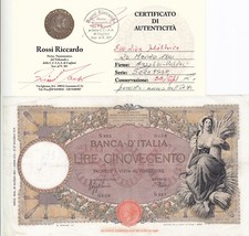 500 LIRE MIETITRICE 20 MARZO