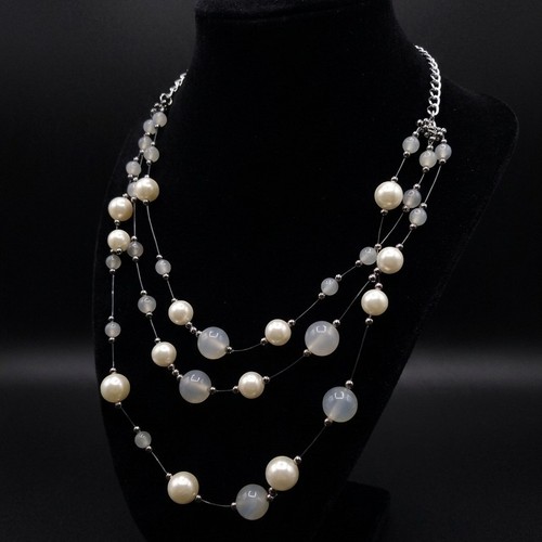 Collana pietre dure - pietre, perle