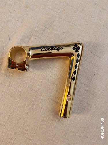 Colnago vintage gold stem - gold,