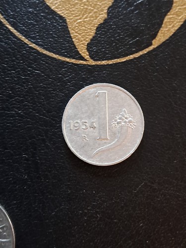 Moneta lira 1954 cornucopia - lira,