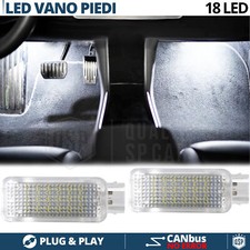 2 Luci LED Vano Piedi Per Seat