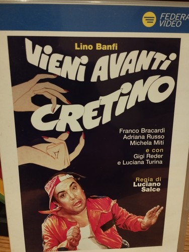 Vieni avanti cretino dvd - avanti,