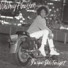 whitney houston i'm your baby tonight huge uk press kit inc cd 12 in 45 etc