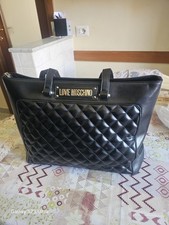 Love Moschino Borsa Tote Trapuntata Nera
