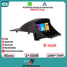 Auto Radio Carplay Android 15 per Ford Fiesta Mk 6/MK 7 2008-2019 Multimedia Vid