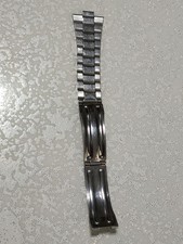 3 maglie + Parte Di Claps Di Bracciale Seiko In Acciaio Inox Vintage 70 80