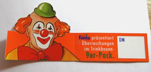 Insegna adesiva fanta bevande - insegna,