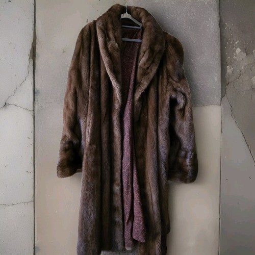 Vera pelliccia visone marrone - vera,