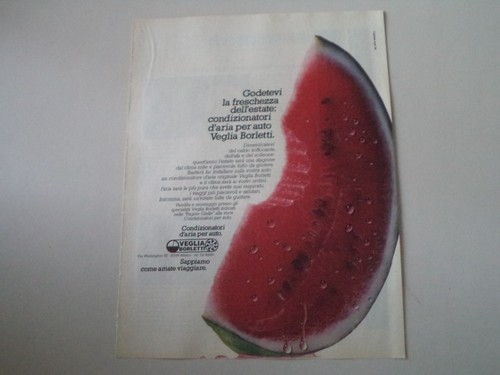 Advertising pubblicità 1986 - advertising,