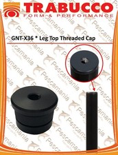 Boccola filettata trabucco in metallo per gamba paniere ø36mm