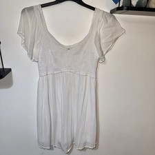 Abito bianco Hollister nuovo